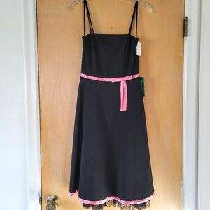 Byer Too! Y2K Formal Midi Party Dress - Size 5, Black